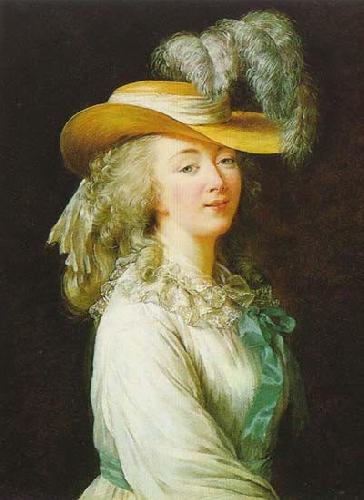 elisabeth vigee-lebrun Portrait of Madame du Barry